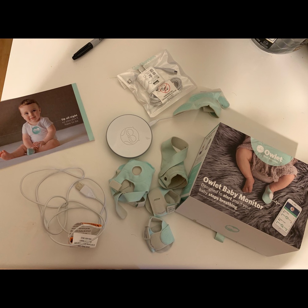 Owlet smart sock baby monitor